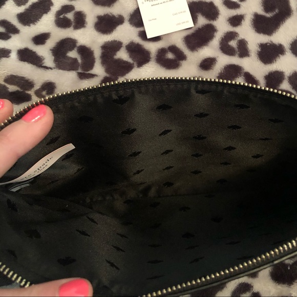 Kate Spade large tassel pouch- sienna logo black - Picture 5 of 7